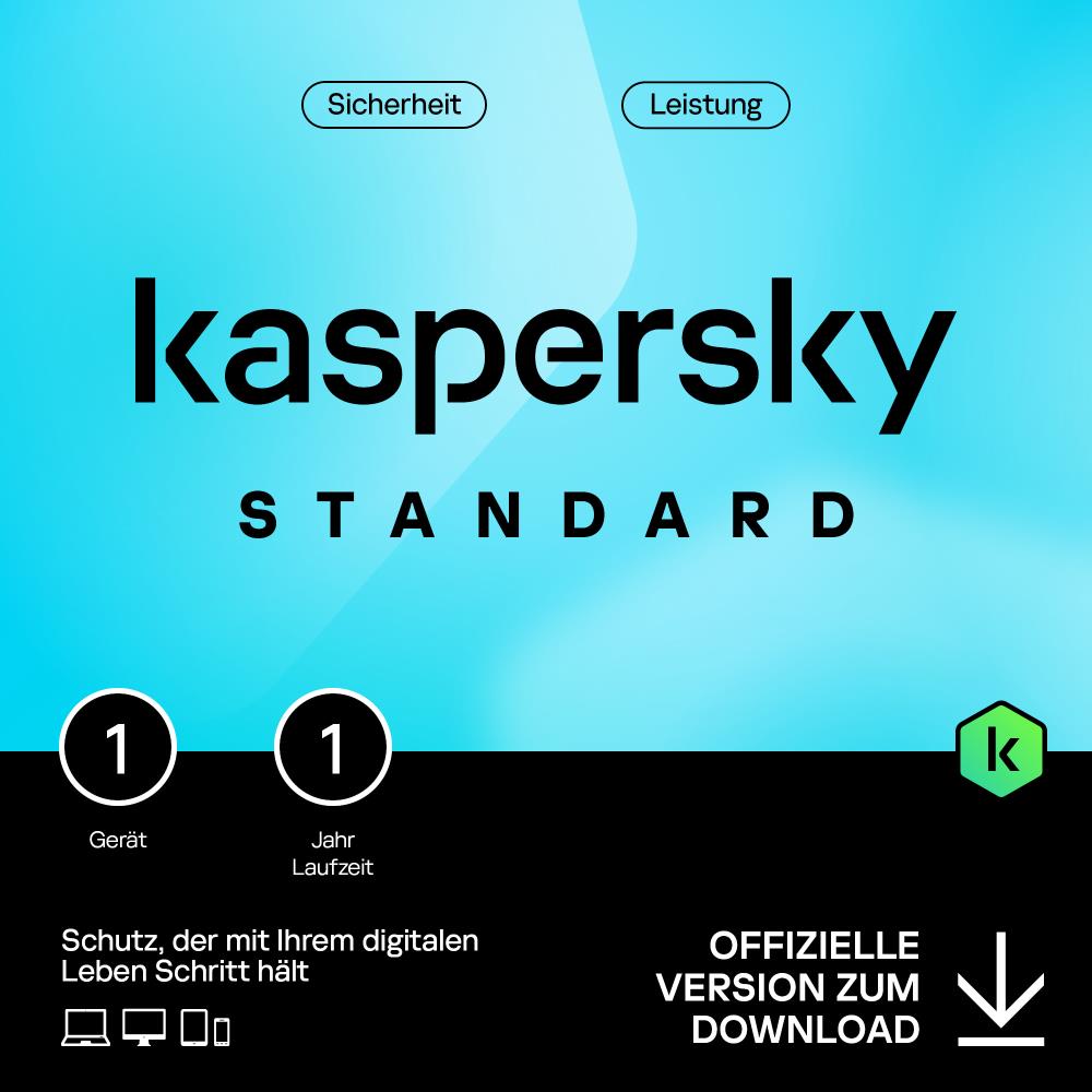 Kaspersky Standard Security 1 Pc 1 Jahr