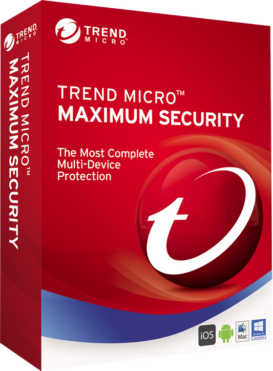 Trend Micro Maximum Security 1 Gerät 1 Jahr