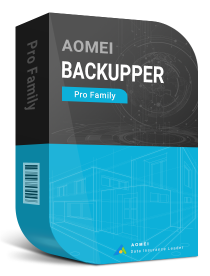 AOMEI Backupper Professional Family 5 Pc Lifetime