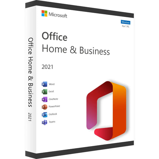 Microsoft Office 2021 Home and Business - Retail Lifetime Mac