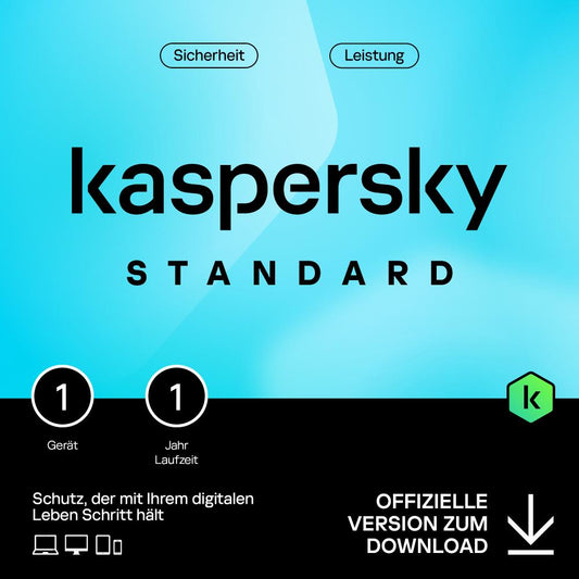 Kaspersky Standard Security 1 Pc 1 Jahr